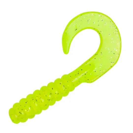 Yum Walleye Curltail Grub 12 Pack